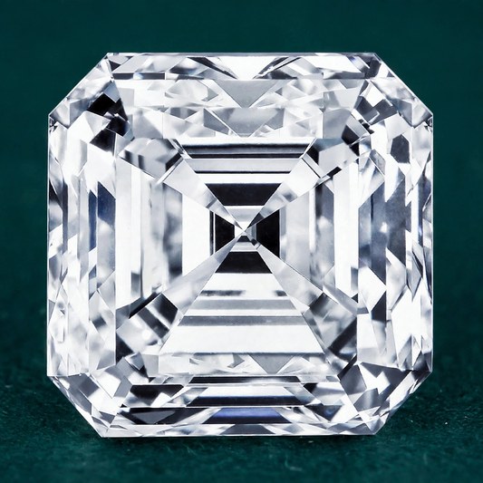 3 Carat asscher lab-grown diamonds