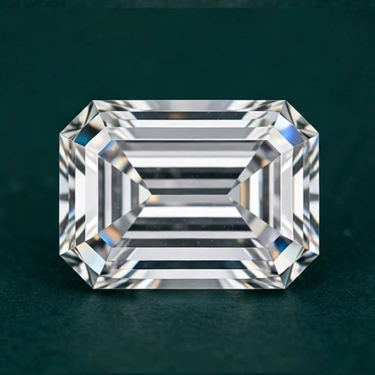 Under 1 Carat emerald lab-grown diamonds