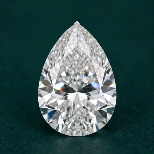 Pear-cut diamond